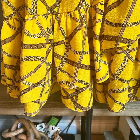 NWT Michael Kors smocked ruffle dress - Picture 6 of 6